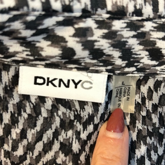 DKNYC Sheer Blouse - Picture 6 of 8
